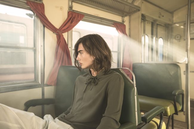 Mauro Lorenzo Fashion Photographer Advertising Campaign studio Hat Cappelli handmade marsem gentleman rocker rock  treno Moodboard biancoenero lindberg cinema Inspiration artDirector man train pants jacket