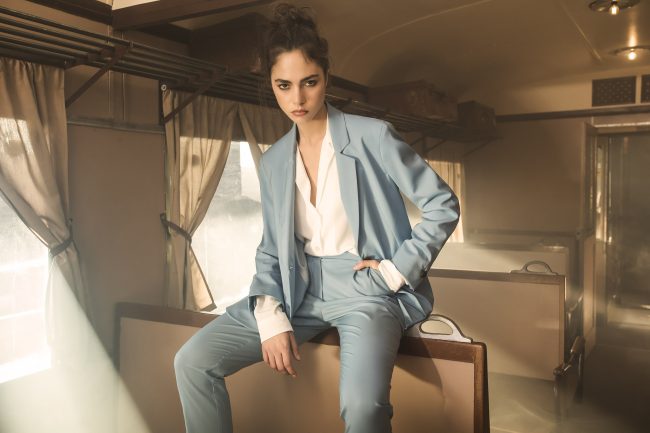 Mauro Lorenzo Fashion Photographer Advertising Campaign studio Hat Cappelli handmade marsem gentleman rocker rock  treno Moodboard biancoenero lindberg cinema Inspiration artDirector man train pants jacket