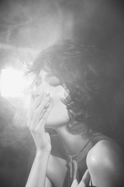 Mauro Lorenzo Fashion Photographer Advertising Campaign studio L'Oreal Kerastase altamoda hair hairstyle Loreal Cinema biancoenero Moodboard tendence rossellini b&w artDirector loren vitti cool hunter iconecinema longhair -14