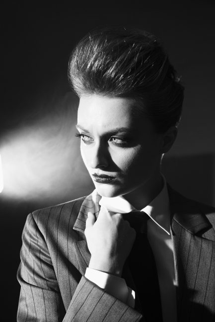 Mauro Lorenzo Fashion Photographer Advertising Campaign studio L'Oreal Kerastase altamoda hair hairstyle Loreal Cinema biancoenero Moodboard tendence rossellini b&w artDirector loren vitti cool hunter iconecinema longhair -14