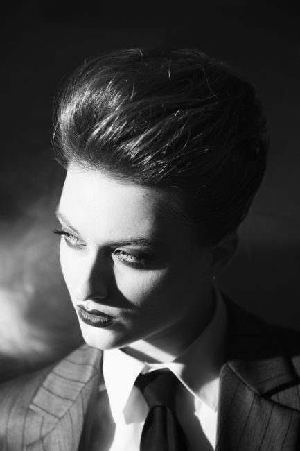 Mauro Lorenzo Fashion Photographer Advertising Campaign studio L'Oreal Kerastase altamoda hair hairstyle Loreal Cinema biancoenero Moodboard tendence rossellini b&w artDirector loren vitti cool hunter iconecinema longhair -14