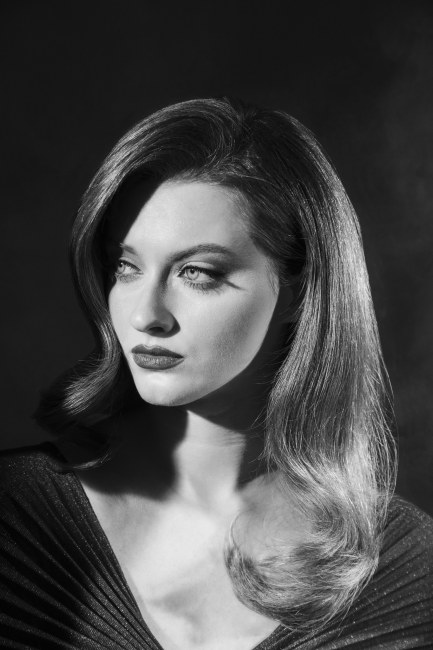 Mauro Lorenzo Fashion Photographer Advertising Campaign studio L'Oreal Kerastase altamoda hair hairstyle Loreal Cinema biancoenero Moodboard tendence rossellini b&w artDirector loren vitti cool hunter iconecinema longhair -14