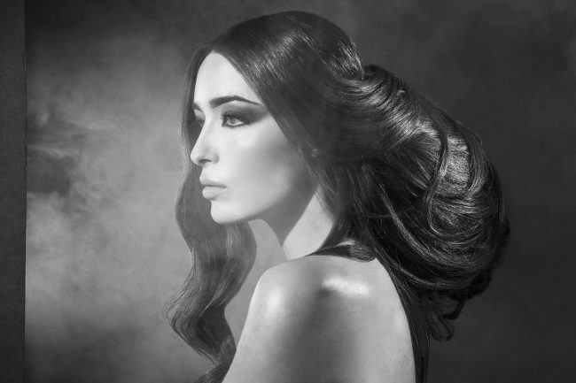 Mauro Lorenzo Fashion Photographer Advertising Campaign studio L'Oreal Kerastase altamoda hair hairstyle Loreal Cinema biancoenero Moodboard tendence rossellini b&w artDirector loren vitti cool hunter iconecinema longhair -14