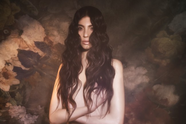 Mauro Lorenzo Fashion Photographer Advertising Campaign studio L'Oreal Kerastase altamoda hair hairstyle Loreal Venus Whitedress Moodboard tendence luxury redhair artDirector woman Paris cool hunter flower longhair 