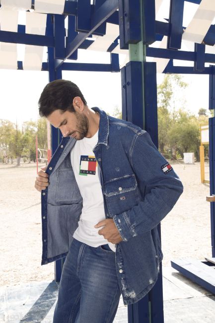 Mauro Lorenzo Fashion Photographer Advertising Campaign studio citymoda commercial madeinitaly handmade store classic Colours Moodboard Boutique Inspiration artDirector denim teatro light gold silver teather leather