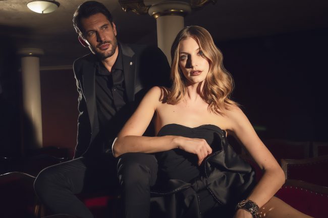 Mauro Lorenzo Fashion Photographer Advertising Campaign studio citymoda commercial madeinitaly handmade store classic Colours Moodboard Boutique Inspiration artDirector denim teatro light gold silver teather leather