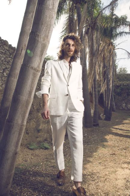 Mauro Lorenzo Fashion Photographer Advertising Campaign suit Hat shirt handmade marsem gentleman rocker lounge chair Moodboard biancoenero flare minimal Inspiration artDirector man nature pants jacket