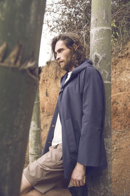 Mauro Lorenzo Fashion Photographer Advertising Campaign suit Hat shirt handmade marsem gentleman rocker lounge chair Moodboard biancoenero flare minimal Inspiration artDirector man nature pants jacket