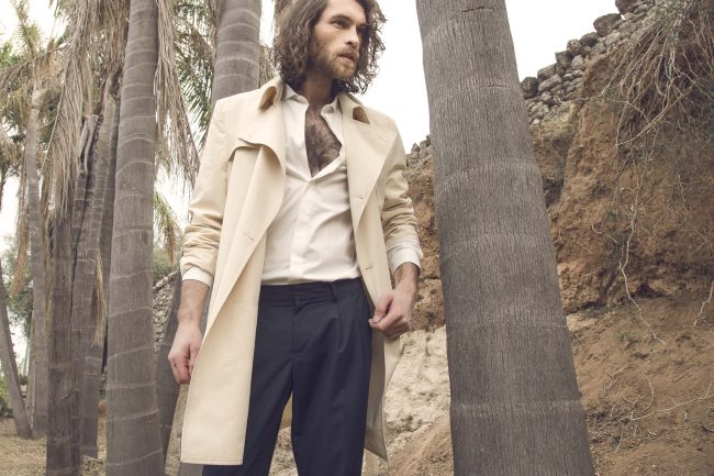 Mauro Lorenzo Fashion Photographer Advertising Campaign suit Hat shirt handmade marsem gentleman rocker lounge chair Moodboard biancoenero flare minimal Inspiration artDirector man nature pants jacket