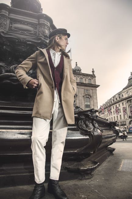 Mauro Lorenzo Fashion Editorial Fashion Photographer man jacket Magazine Agency Management London street  Shooting Brand Marsem model Italian moodboard Inspiration lindberg advertising portobello 