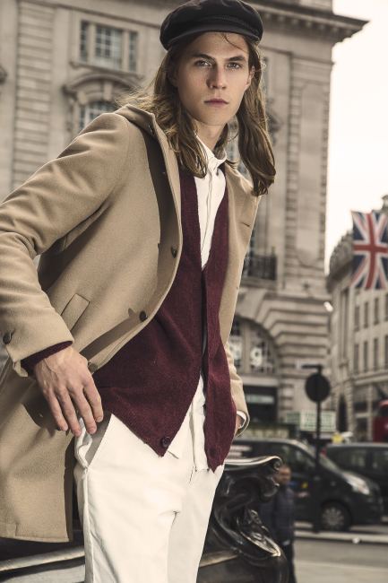 Mauro Lorenzo Fashion Editorial Fashion Photographer man jacket Magazine Agency Management London street  Shooting Brand Marsem model Italian moodboard Inspiration lindberg advertising portobello 