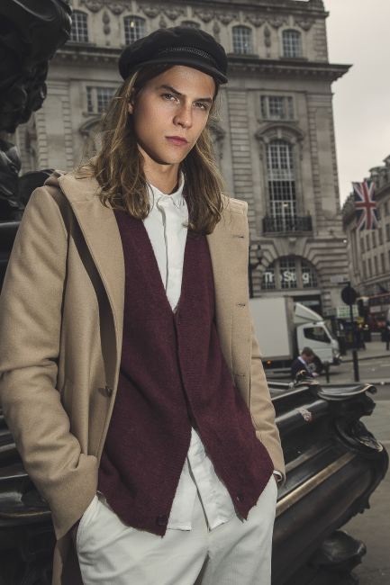 Mauro Lorenzo Fashion Editorial Fashion Photographer man jacket Magazine Agency Management London street  Shooting Brand Marsem model Italian moodboard Inspiration lindberg advertising portobello 