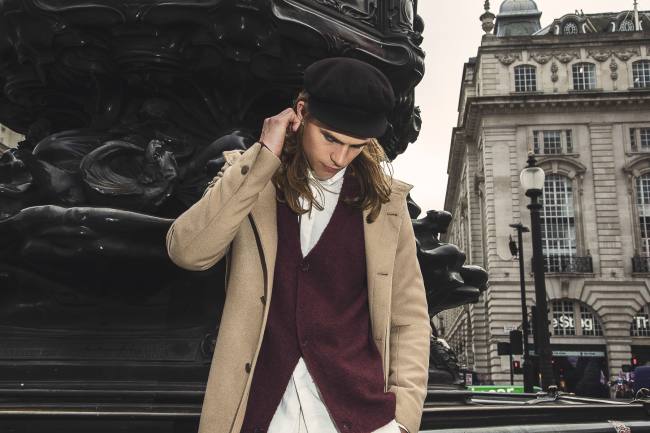 Mauro Lorenzo Fashion Editorial Fashion Photographer man jacket Magazine Agency Management London street  Shooting Brand Marsem model Italian moodboard Inspiration lindberg advertising portobello 