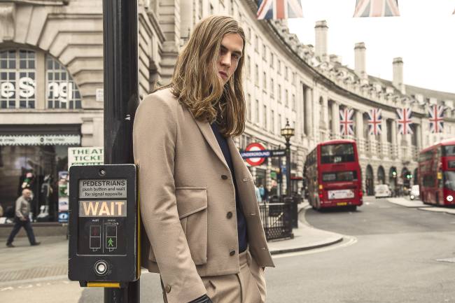 Mauro Lorenzo Fashion Editorial Fashion Photographer man jacket Magazine Agency Management London street  Shooting Brand Marsem model Italian moodboard Inspiration lindberg advertising portobello 