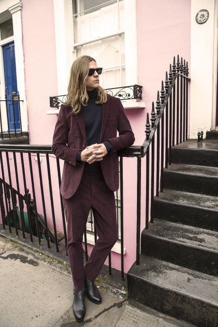 Mauro Lorenzo Fashion Editorial Fashion Photographer man jacket Magazine Agency Management London street  Shooting Brand Marsem model Italian moodboard Inspiration lindberg advertising portobello 