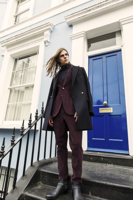 Mauro Lorenzo Fashion Editorial Fashion Photographer man jacket Magazine Agency Management London street  Shooting Brand Marsem model Italian moodboard Inspiration lindberg advertising portobello 