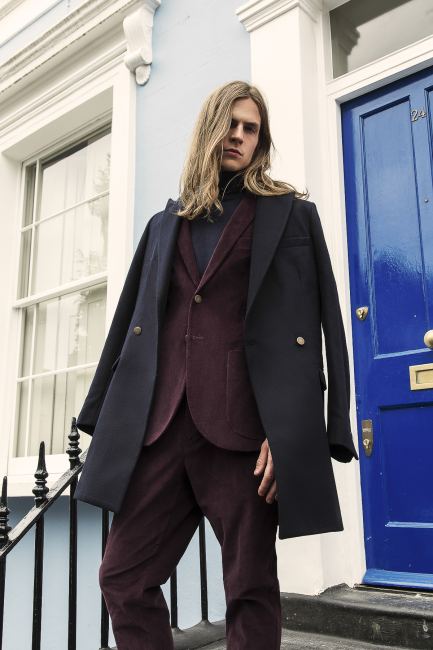 Mauro Lorenzo Fashion Editorial Fashion Photographer man jacket Magazine Agency Management London street  Shooting Brand Marsem model Italian moodboard Inspiration lindberg advertising portobello 