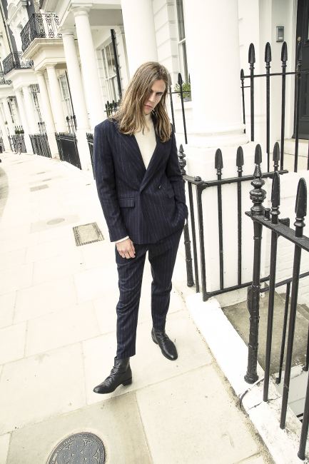 Mauro Lorenzo Fashion Editorial Fashion Photographer man jacket Magazine Agency Management London street  Shooting Brand Marsem model Italian moodboard Inspiration lindberg advertising portobello 