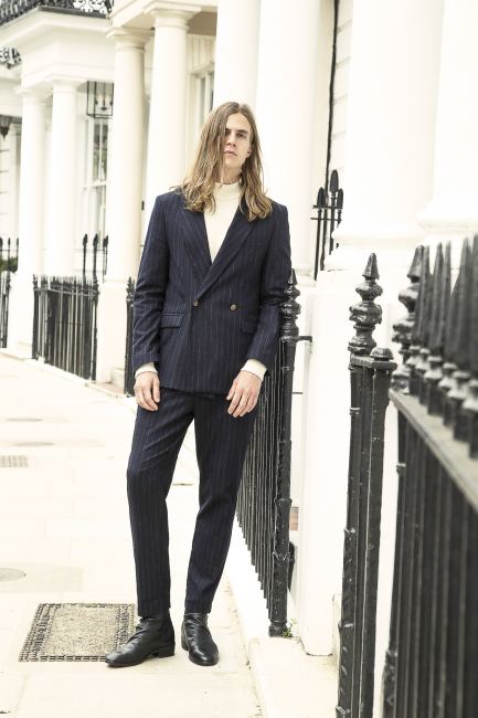 Mauro Lorenzo Fashion Editorial Fashion Photographer man jacket Magazine Agency Management London street  Shooting Brand Marsem model Italian moodboard Inspiration lindberg advertising portobello 