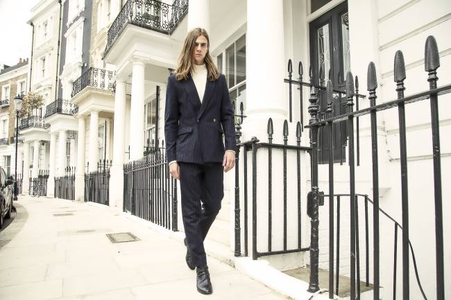 Mauro Lorenzo Fashion Editorial Fashion Photographer man jacket Magazine Agency Management London street  Shooting Brand Marsem model Italian moodboard Inspiration lindberg advertising portobello 