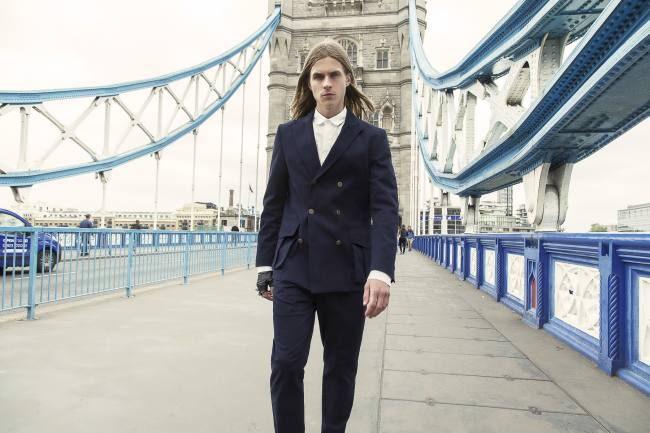 Mauro Lorenzo Fashion Editorial Fashion Photographer man jacket Magazine Agency Management London street  Shooting Brand Marsem model Italian moodboard Inspiration lindberg advertising portobello 