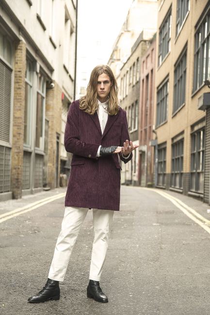 Mauro Lorenzo Fashion Editorial Fashion Photographer man jacket Magazine Agency Management London street  Shooting Brand Marsem model Italian moodboard Inspiration lindberg advertising portobello 