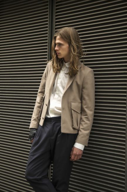 Mauro Lorenzo Fashion Editorial Fashion Photographer man jacket Magazine Agency Management London street  Shooting Brand Marsem model Italian moodboard Inspiration lindberg advertising portobello 