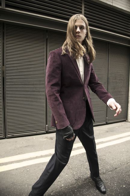 Mauro Lorenzo Fashion Editorial Fashion Photographer man jacket Magazine Agency Management London street  Shooting Brand Marsem model Italian moodboard Inspiration lindberg advertising portobello 