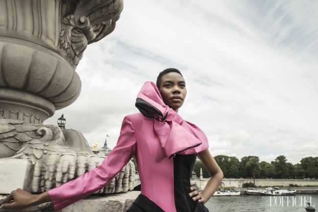 Mauro Lorenzo Fashion Editorial Fashion Photographer L'Officiel LOFFICIEL Baltics Magazine Agency Management Paris Inspiration Moodboard Mcqueen Balenciaga Shooting Brands Tour Eiffel Photographer Haute Couture 