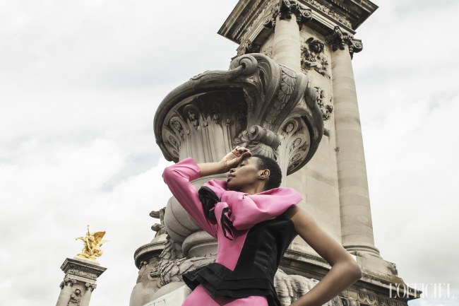 Mauro Lorenzo Fashion Editorial Fashion Photographer L'Officiel LOFFICIEL Baltics Magazine Agency Management Paris Inspiration Moodboard Mcqueen Balenciaga Shooting Brands Tour Eiffel Photographer Haute Couture 