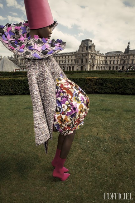 Mauro Lorenzo Fashion Editorial Fashion Photographer L'Officiel LOFFICIEL Baltics Magazine Agency Management Paris Inspiration Moodboard Mcqueen Balenciaga Shooting Brands Tour Eiffel Photographer Haute Couture 