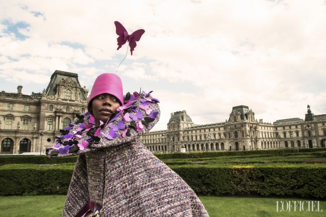 Mauro Lorenzo Fashion Editorial Fashion Photographer L'Officiel LOFFICIEL Baltics Magazine Agency Management Paris Inspiration Moodboard Mcqueen Balenciaga Shooting Brands Tour Eiffel Photographer Haute Couture 