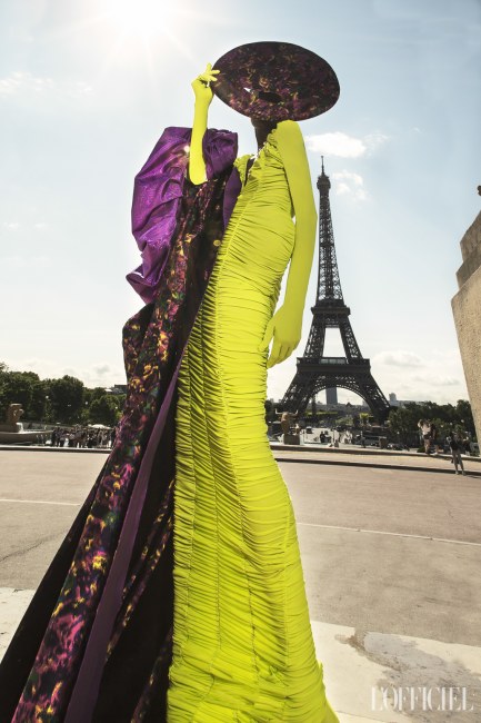 Mauro Lorenzo Fashion Editorial Fashion Photographer L'Officiel LOFFICIEL Baltics Magazine Agency Management Paris Inspiration Moodboard Mcqueen Balenciaga Shooting Brands Tour Eiffel Photographer Haute Couture 