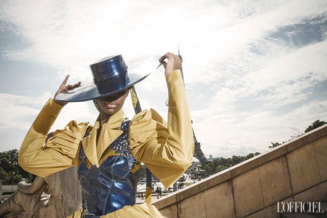 Mauro Lorenzo Fashion Editorial Fashion Photographer L'Officiel LOFFICIEL Baltics Magazine Agency Management Paris Inspiration Moodboard Mcqueen Balenciaga Shooting Brands Tour Eiffel Photographer Haute Couture 