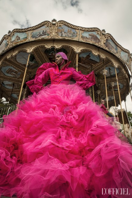 Mauro Lorenzo Fashion Editorial Fashion Photographer L'Officiel LOFFICIEL Baltics Magazine Agency Management Paris Inspiration Moodboard Mcqueen Balenciaga Shooting Brands Tour Eiffel Photographer Haute Couture 