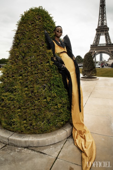 Mauro Lorenzo Fashion Editorial Fashion Photographer L'Officiel LOFFICIEL Baltics Magazine Agency Management Paris Inspiration Moodboard Mcqueen Balenciaga Shooting Brands Tour Eiffel Photographer Haute Couture 
