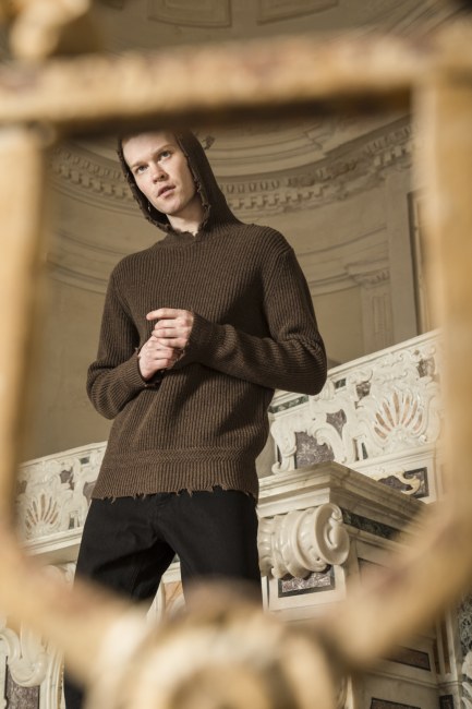 Mauro Lorenzo Fashion Editorial Photographer man jacket Magazine Agency Fall-Winter horse cavallo television Brands Marsem model Italian moodboard Inspiration church  advertising chiesa fashionweek pitti