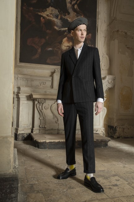 Mauro Lorenzo Fashion Editorial Photographer man jacket Magazine Agency Fall-Winter horse cavallo television Brands Marsem model Italian moodboard Inspiration church  advertising chiesa fashionweek pitti