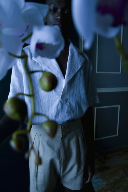 Mauro Lorenzo Fashion Editorial Photographer Studio Fotografia Moda Italiani Man Management Inspiration Moodboard Flower Topbrands Luxury Pretaporter Haute Couture Blackmodel