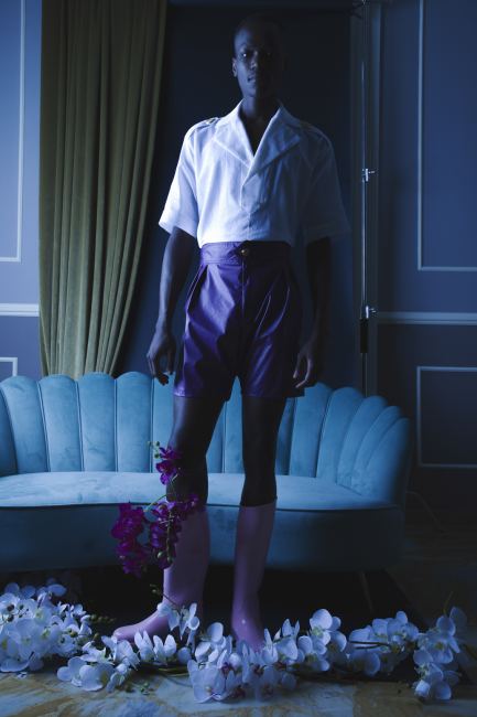 Mauro Lorenzo Fashion Editorial Photographer Studio Fotografia Moda Italiani Man Management Inspiration Moodboard Flower Topbrands Luxury Pretaporter Haute Couture Blackmodel