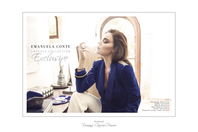 Romina Carrisi - Mauro Lorenzo Fashion Advertising 