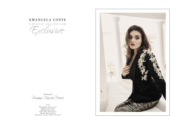 Romina Carrisi - Mauro Lorenzo Fashion Advertising 