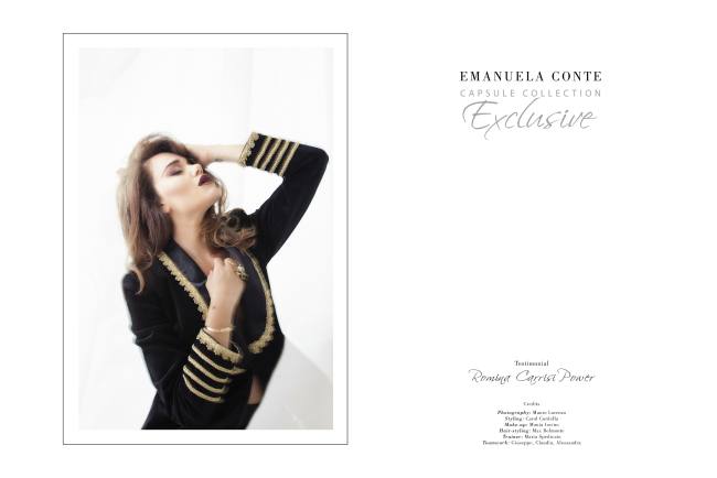 Romina Carrisi - Mauro Lorenzo Fashion Advertising 