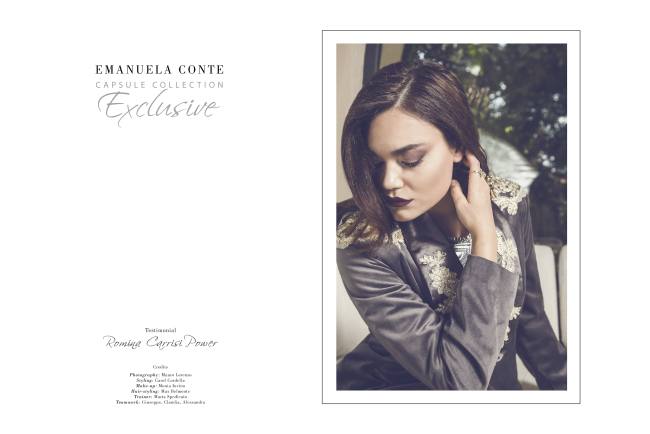 Romina Carrisi - Mauro Lorenzo Fashion Advertising 