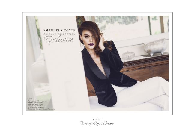 Romina Carrisi - Mauro Lorenzo Fashion Advertising 