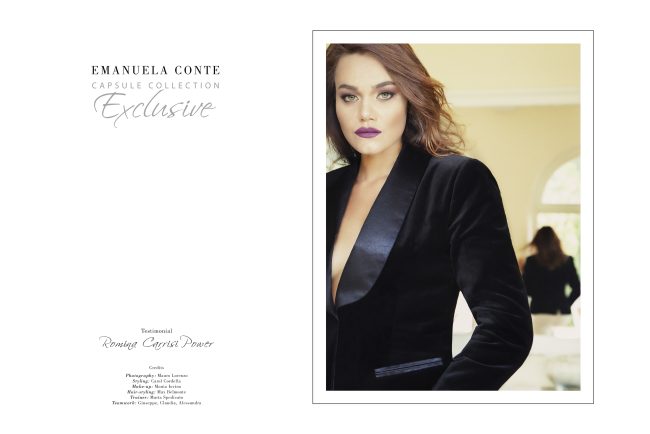 Romina Carrisi - Mauro Lorenzo Fashion Advertising 