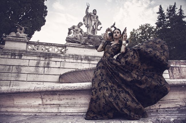 Mauro Lorenzo Fashion Photographer Fashion Editorial Haute Couture Goutte D'Art Rome Management Inspiration Deconstruction Magazine Fashion Project 