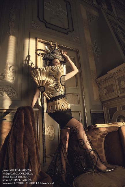 Mauro Lorenzo Fashion Photographer Fashion Editorial Doll Russian Haute Couture Concept Drama Light Dimora